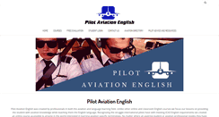 Desktop Screenshot of pilotaviationenglish.com